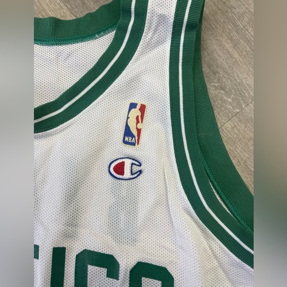 Boston Celtics - Extremely Rare Vintage White Larry Bird Champion Jersey!! - Picture 3 of 8